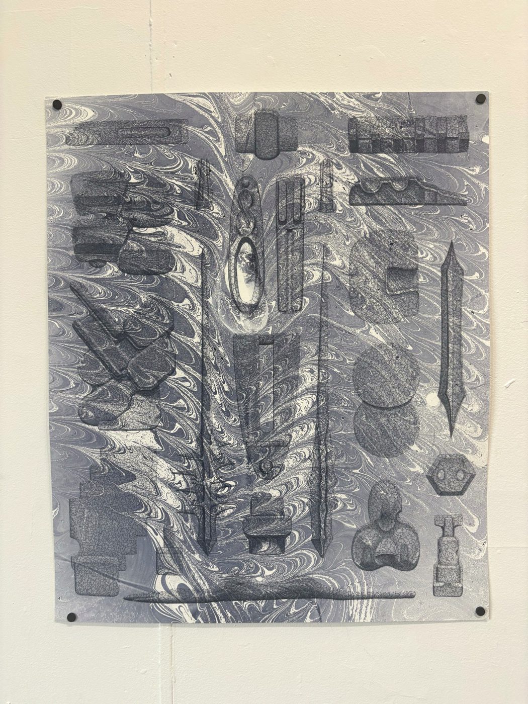 A panel from Payer Gabriel's Untitled/Cosmogram