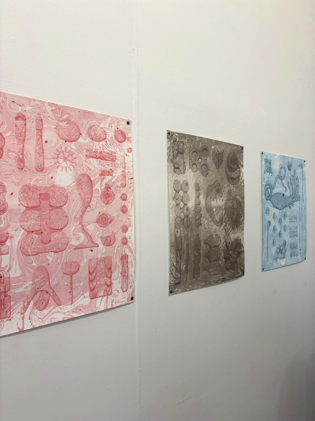 Three more panels from Payer Gabriel's Untitled/Cosmogram