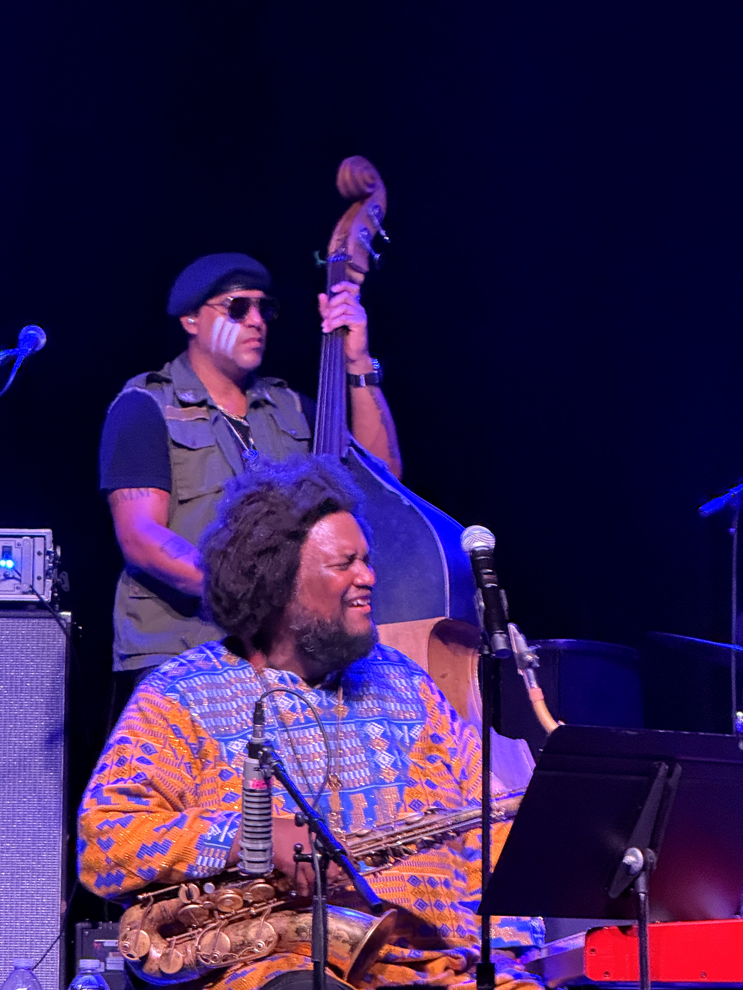 Miles Mosley on bass