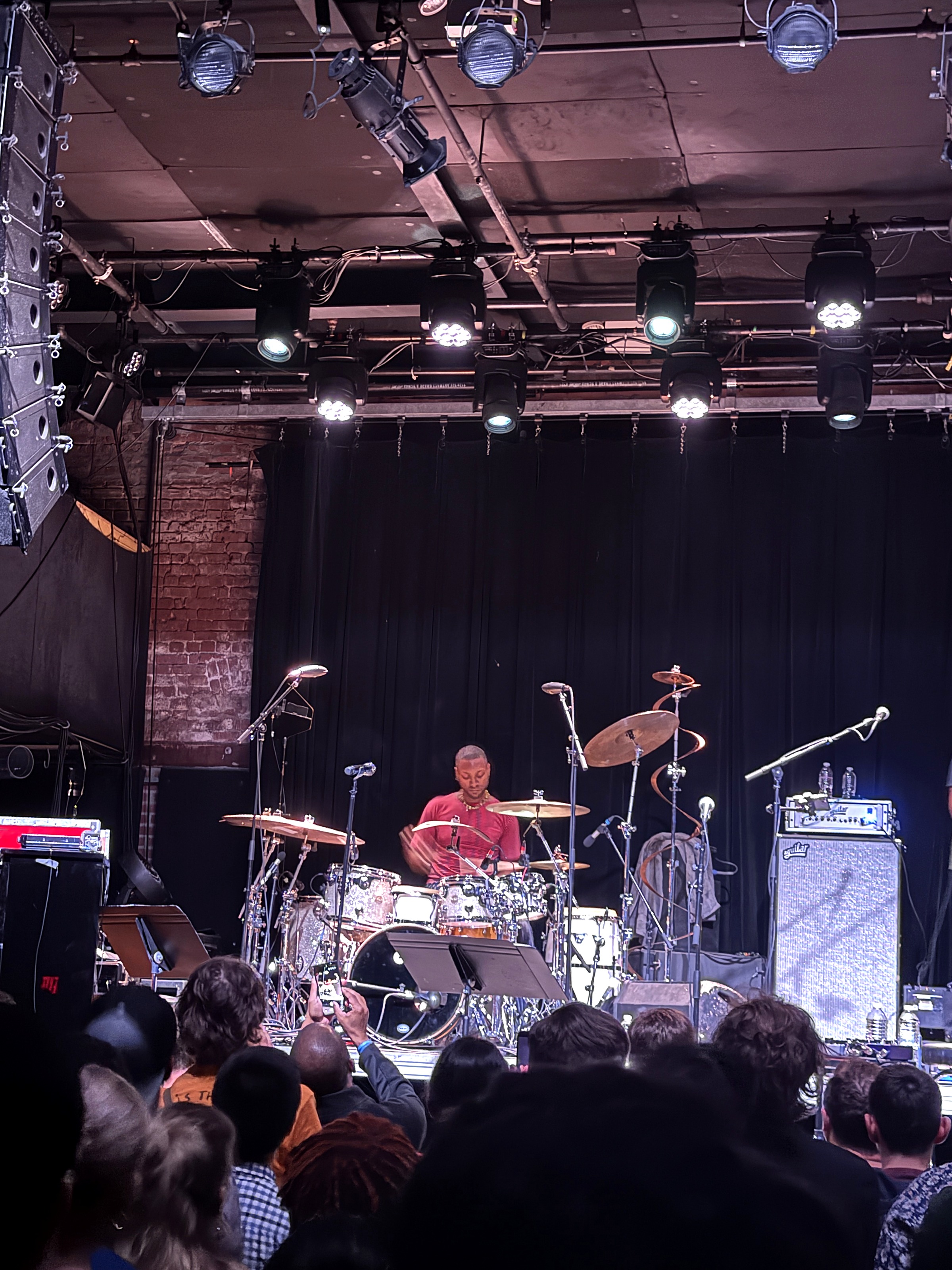Tony Austin on drums